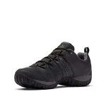 Chollo moda tallas sueltas: Columbia Woodburn 2 Waterproof (Impermeable) Zapatos de Senderismo Bajos Hombre, Negro (Black x Caramel), 43 EU