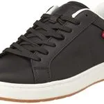 Chollo moda tallas sueltas: Levi's Sneakers 234234, Zapatillas Hombre, Black/White, 45 EU