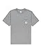 Chollo moda tallas sueltas: Element Basic Pocket - Camiseta - Hombre - XL - Gris