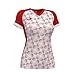 Chollo moda tallas sueltas: Joma Supernova III Camiseta, Rojo-Blanco, 2XS para Mujer