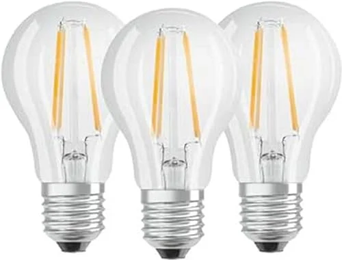 Oferta Casa: Osram 819290 Bombilla LED E27, 6.5 W, Blanco Cálido 3 Unidades