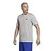 Chollo moda tallas sueltas: ADIDAS IC7424 TR-ES COMF TEE T-shirt Hombre medium grey heather/white/black Tamaño L