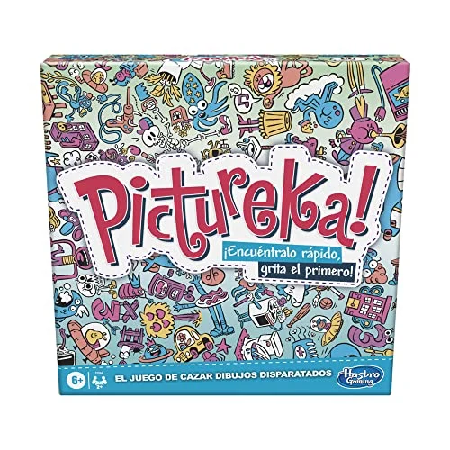 Oferta Juguete: Hasbro Gaming F2564105 Juego Pictureka, Juego de Dibujos de Mesa Infantil, Divertido Juego Familiar, para Mayores de 6 años, Multicolor, único