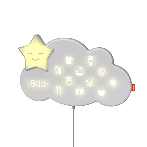Oferta NoSoloChollos Productos para bebé: NoSoloChollos Fisher-Price Lumalou Lámpara Rutinas de Sueño - Producto para Bebés - 3 en 1 - Interactivo - Smart Connect App - Regalo para Niños de 0-8 Años