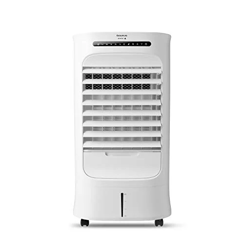 Oferta NoSoloChollos Cocina: NoSoloChollos Taurus Snowfield Ultra – Climatizador evaporativo, aire acondicionado portátil, ventila, refresca, humidifica, 3velocidades, 3modos, temporizador, depósito 10l, control remoto, 2hielos