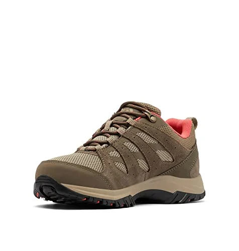 Oferta NoSoloChollos Zapatos: NoSoloChollos Columbia REDMOND III WATERPROOF Zapatillas De Senderismo Y Trekking impermeables Mujer , Marrón (Pebble x Red Coral), 39 EU