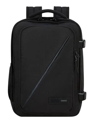 Oferta NoSoloChollos Equipaje: NoSoloChollos American Tourister Take2Cabin - Ryanair Bolsa de cabina debajo del asiento, 25 x 20 x 40 cm, 24 L, Negro (Black)
